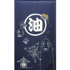 Aburaya Blue Curtains - Spirited Away Wall Decoration