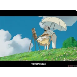 Clearance A4 Size Clear Folder Horikoshi & Satomi - The Wind Rises Storage