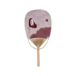 Bamboo Fan Chihiro & No Face on the train - Spirited Away Accessories