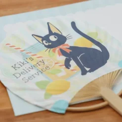 Bamboo Fan & Letter Set Jiji with Lemon - Kiki's Delivery Service Accessories