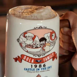 Clearance Beer mug Dola's family - Castle in the Sky Kitchenware