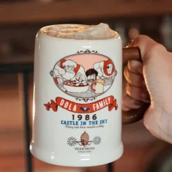 Clearance Beer mug Dola's family - Castle in the Sky Kitchenware