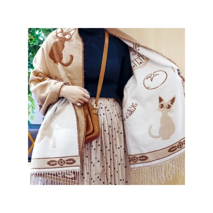 Discount Beige Stole Jiji - Kiki's Delivery Service Outfits