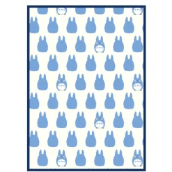 Sale Blanket Middle Totoro silhouette 100x140 cm - My Neighbor Totoro Household Linen