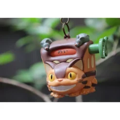 Catbus destination Kurukuru keyring - My Neighbour Totoro Keychains