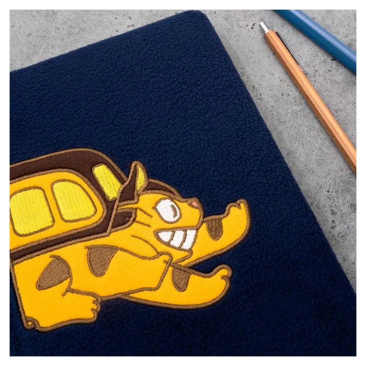 Hot Catbus Plush Journal - My Neighbor Totoro Notebooks And Notepads