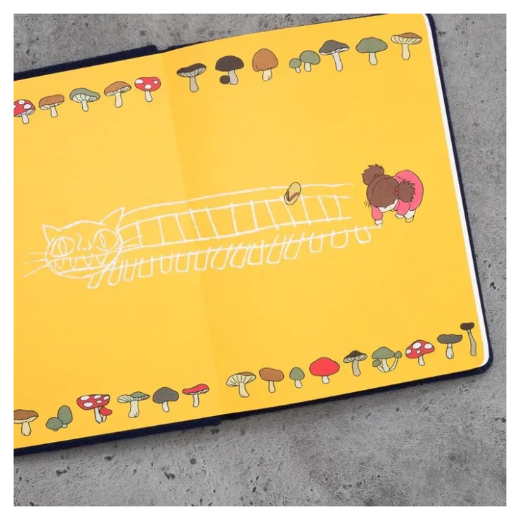 Hot Catbus Plush Journal - My Neighbor Totoro Notebooks And Notepads