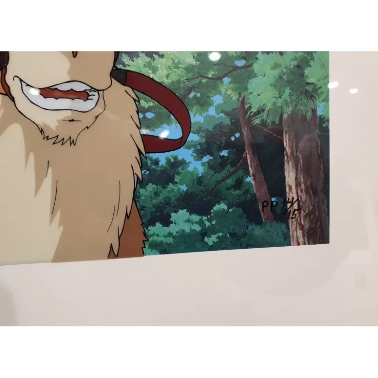 Best CEL ART ASHITAKA GOES TO BATTLE - STUDIO GHIBLI Cel Art - Studio Ghibli