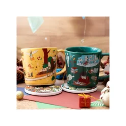 Hot Ceramic coaster King of Dwarf & Princess - Whisper of the Heart Kitchenware