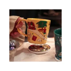 Hot Ceramic coaster King of Dwarf & Princess - Whisper of the Heart Kitchenware