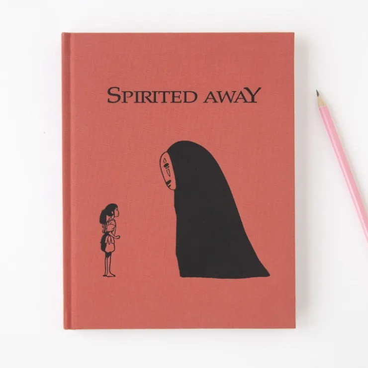 Clearance Chihiro & No Face Cloth Sketchbook - Spirited Away Notebooks And Notepads