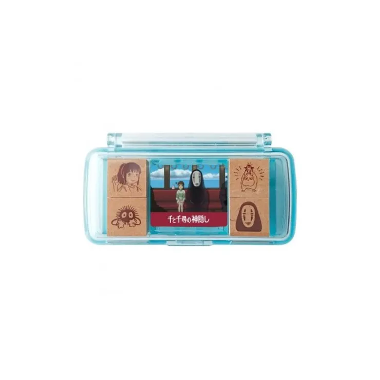 Discount Chihiro takes the train Mini Stamp Set Blue - Spirited Away Small Equipment