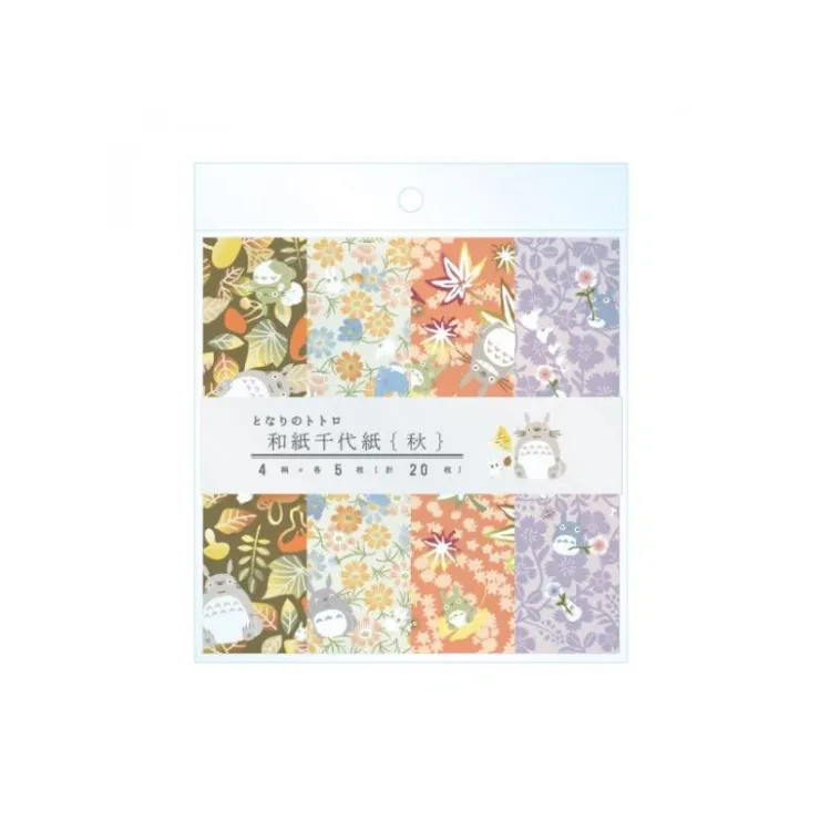 Discount 2024 Chiyogami Paper Autumn - My Neighbor Totoro Postcards And Letter Papers