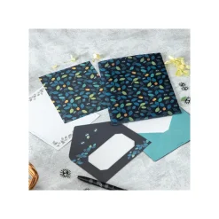 Sale Clear Folder & Letter Set Soot Sprites Leaves - My Neighbor Totoro Postcards And Letter Papers
