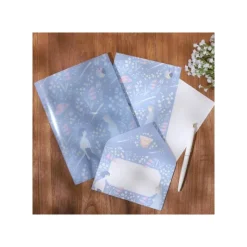 Clear Folder & Letter Set Sophie and Haru - Howl's Moving Castle Postcards And Letter Papers