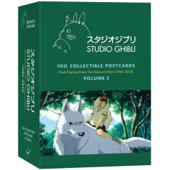 Sale 100 Collectible Postcards Box serie 2 - Studio Ghibli Postcards And Letter Papers