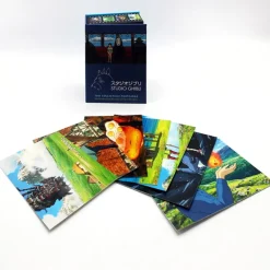 100 Collectible Postcards Box serie 1 - Studio Ghibli Postcards And Letter Papers