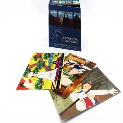 100 Collectible Postcards Box serie 1 - Studio Ghibli Postcards And Letter Papers