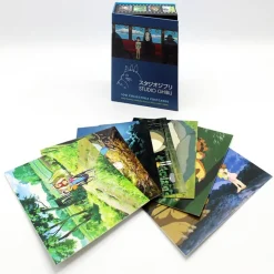 100 Collectible Postcards Box serie 1 - Studio Ghibli Postcards And Letter Papers