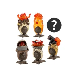 Collection Calcifer Assorted 6 Rings - Howl's Moving Castle Figurines