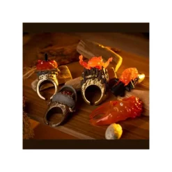 Online Collection Calcifer 1 Blind Ring - Howl’s Moving Castle Figurines