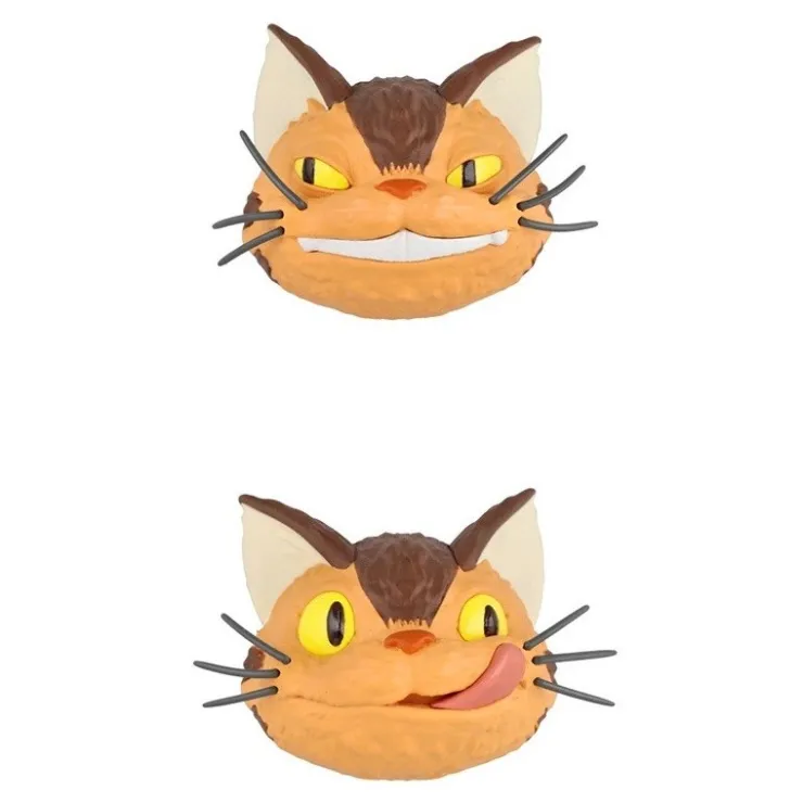 Clearance Collection Catbus faces Assorted 6 Magnets - My neighbor Totoro Magnets
