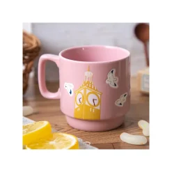Clearance Coloful embossed mug Kiki on her broom - Kiki's Delivery Service Kitchenware