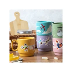 Discount Coloful embossed mug Totoro Holding Umbrella - My Neighbor Totoro Kitchenware