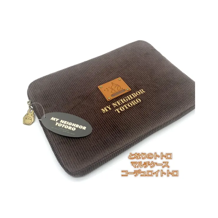Clearance Corduroy satchel Totoro patch - My Neighbor Totoro Bags