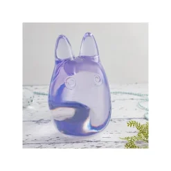 Outlet Crystal Figurine Transparent Small Totoro Purple - My Neighbor Totoro Statues