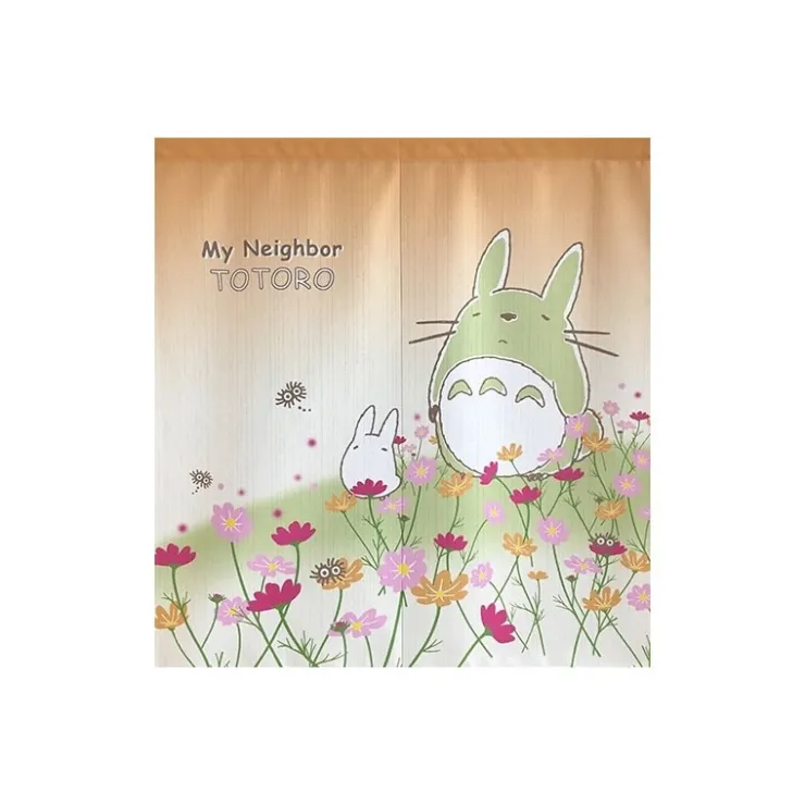 Discount Curtains Flowers Totoro - My Neighbor Totoro Wall Decoration
