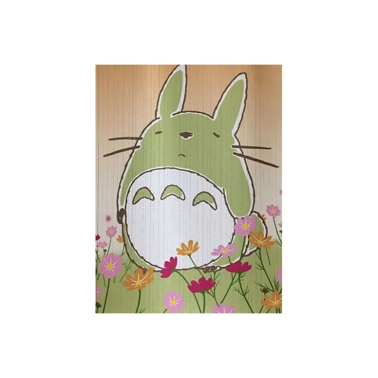Discount Curtains Flowers Totoro - My Neighbor Totoro Wall Decoration
