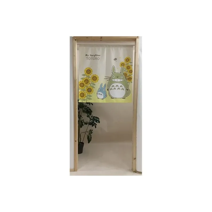 Hot Curtains Totoro Sunflower - My Neighbor Totoro Wall Decoration