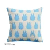 Cushion Medium Totoro Silhouette - My Neighbor Totoro Furniture