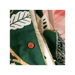 Outlet Dark Green Stole Oak leaves - My Neighbor Totoro Outfits