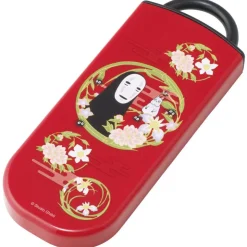 Hot Dark red Set Chopsticks Spoon Fork No Face - Spirited Away Kitchenware
