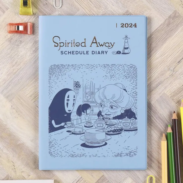 Clearance 2024 Diary Tea time - Spirited Away Schedule Diaries And Calendars