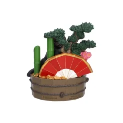 Online Diorama No Face Golden bucket & bamboos - Spirited Away Décoration