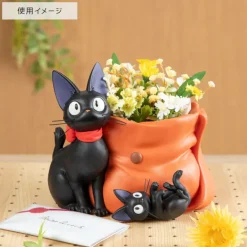Diorama Planter Jiji and pouch - Kiki’s Delivery Service Décoration