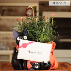 Diorama Planter Jiji and pouch - Kiki’s Delivery Service Décoration