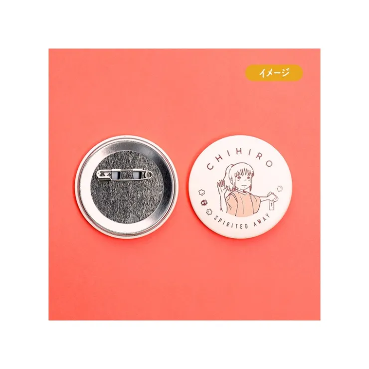 Outlet Display of 10 Chihiro Anniversary Badges - Spirited Away Badges