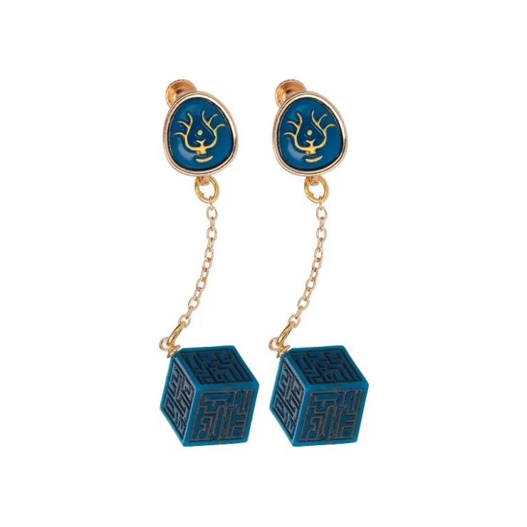 Outlet Earrings Accessory Series Volucite crystal & Keystone - Castle in the Jewellery