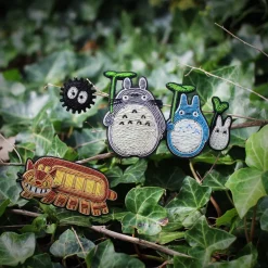 Hot Embroidered Jewel Brooch Medium Totoro - My Neighbor Totoro Pins
