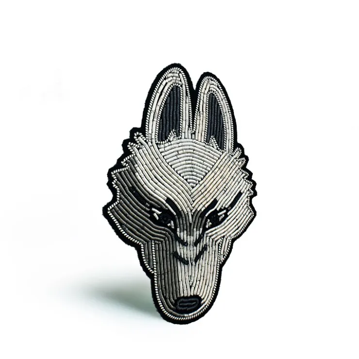 Outlet Embroidered Jewel Brooch Moro - Princess Mononoke Pins