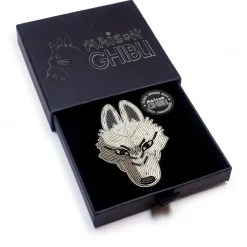 Outlet Embroidered Jewel Brooch Moro - Princess Mononoke Pins