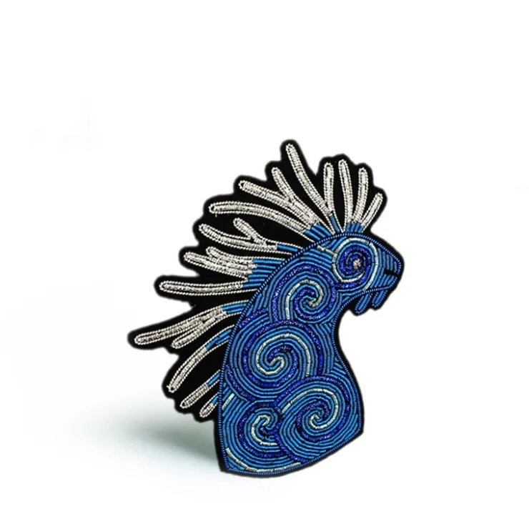Clearance Embroidered Jewel Brooch Night Walker - Princess Mononoke Pins