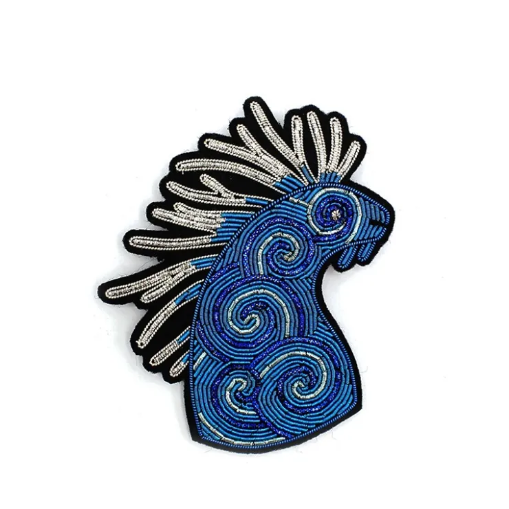 Clearance Embroidered Jewel Brooch Night Walker - Princess Mononoke Pins