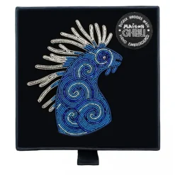 Clearance Embroidered Jewel Brooch Night Walker - Princess Mononoke Pins
