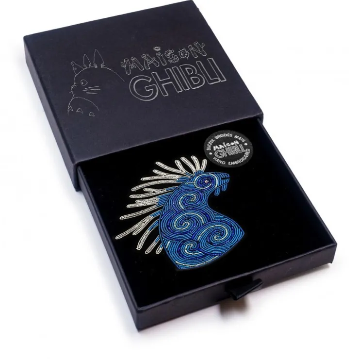 Clearance Embroidered Jewel Brooch Night Walker - Princess Mononoke Pins