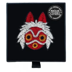 Best Embroidered Jewel Brooch San’s mask - Princess Mononoke Pins